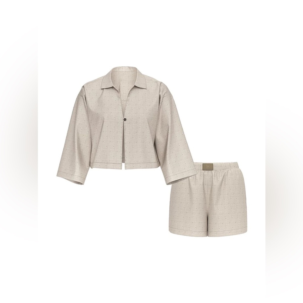 Victoria's Secret Light Gray Pajama Set - Picture 3 of 7